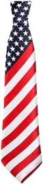 boland-usa-flag-tie-patriotic-american-necktie-multicoloured-one-size