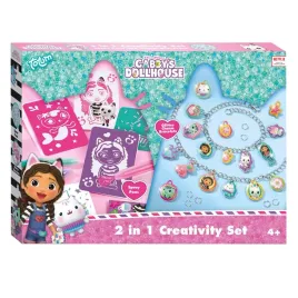 totum-gabby-s-dollhouse-craft-set-2-in-1-glitter-charm-bracelets-and-blow
