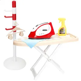 colorbaby-47814-my-home-ironing-board-toy-42plain-red-27-cm-height-and-42