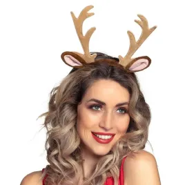boland-13442-headband-reindeer-tiara-with-ears-and-brown-one-size