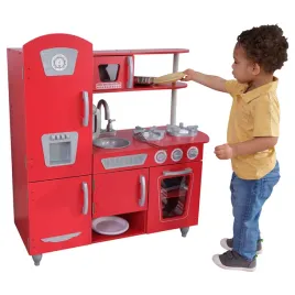 kidkraft-red-vintage-toy-kitchen-wooden-play-kitchen-with-phone-for-kids