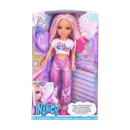 nancy-a-day-of-shiny-look-pink-hair-doll-set-for-multicoloured-45-cm