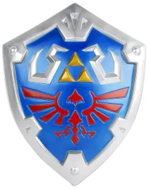 disguise-link-zelda-shield-medieval-accessories-toys-for-kids-one-grey