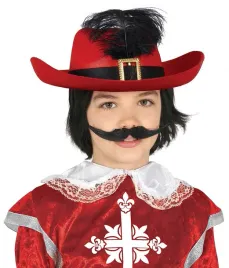 fiestas-guirca-children-s-red-musketeer-hatmulticoloured-talla-unica-on