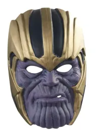 rubie-s-avengers-endgame-thanos-mask-for-children-purple-gold-purple-blue