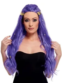 smiffys-fortune-teller-wig-purple-with-coin-detail-circus-fancy-one-size