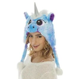 blue-unicorn-hat-one-size-costume-accessory-plush-headpiece-with-horn