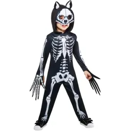 rubies-official-werewolf-skeleton-childs-costume-kids-fancy-multicoloured