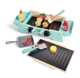 hape-sizzling-griddle-grill-bbq-realistic-blue-and-pink-child-size