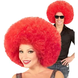 widmann-afro-wig-one-size-red