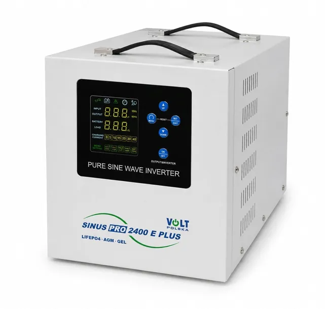 ZASILACZ AWARYJNY SINUS PRO 2400 E PLUS 12/230V (1600/2400W) + LiFePO4