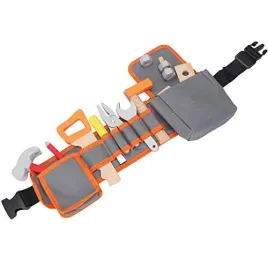 new-classic-toys-tool-belt-set-orange-wooden-pretend-play