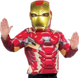 rubies-39216ns-marvel-avengers-iron-man-deluxe-mask-boys-one-size