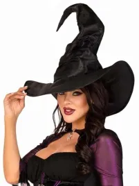 leg-avenue-large-ruched-witch-hat-black