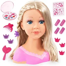bayer-charlene-super-model-27cm-doll-head-for-hair-styling-and-accessories