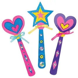baker-ross-ef622-make-your-own-princess-wand-pack-of-8-card-blanks-for