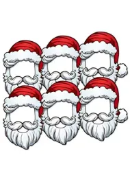 star-cutouts-smp368-santa-open-face-six-pack-mask-become-father-perfect-for