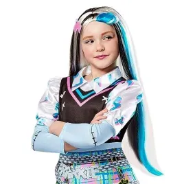rubies-official-girls-standard-monster-high-frankie-stein-child-wig-kids