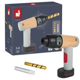 janod-brico-kids-wooden-drill-with-2-magnetic-tools-screwdriver-and