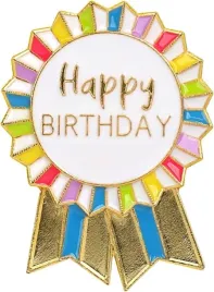 talking-tables-happy-birthday-badge-rainbow-gold-enamel-metal-rosette