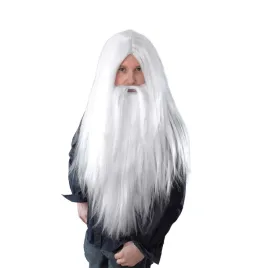 bristol-novelties-wizard-wig-and-long-beard-white-halloween-one-size