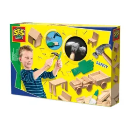 ses-creative-00943-woodwork-set-beginner-s-crafting-multicolored-small