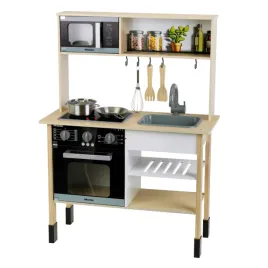 theo-klein-7187-miele-kitchen-i-white-wooden-kitchen-incl-hob-with-sound