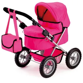 bayer-design-dolls-pram-trendy-with-bag-pink-67-x-41-x-68-cm