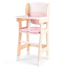 new-classic-toys-10775-wooden-doll-chair-with-pillow-medium