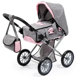 bayer-design-dolls-pram-city-star-with-baggrey-pink-butterfly-725x37x6