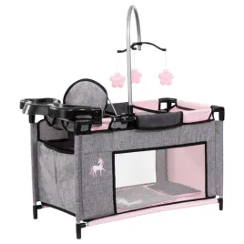 bayer-multi-bed-doll-accessories-set-for-jeans-grey-pink-5-71-inches