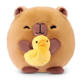snackles-core-series-2-8-inch-snackle-capybara-with-rubber-brown-8-inch