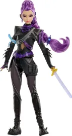 mattel-kpop-demon-hunters-huntr-x-rumi-deluxe-fashion-doll-multicolor