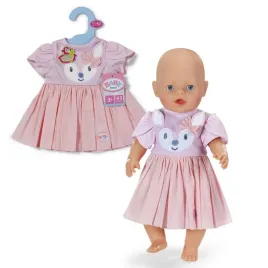 baby-born-deer-dress-for-43-cm-dolls-with-applique-pink-43cm