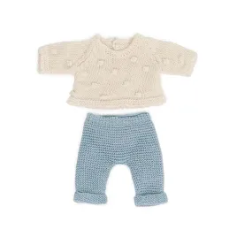 miniland-dolls-knitted-doll-outfit-21cm-sweater-trousers-made-of-21-cm