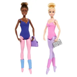 barbie-careers-ballet-room-dolls-set-multicolor