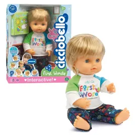 cicciobello-first-words-baby-doll-interactive-toy-teaches-blue-30-cm