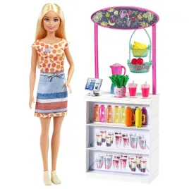 barbie-grn75-smoothie-bar-playset-with-blonde-doll-10-accessories