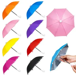 hiawbon-1-6-scale-10-pcs-dollhouse-miniature-umbrellas-multicolor