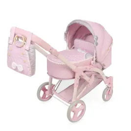 decuevas-81675-sophie-doll-s-pram-3-x-1-foldable-pink-75x40x75-cm
