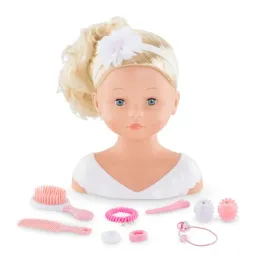 corolle-hairdressing-head-doll-10-accessories-from-3-white-32-cm