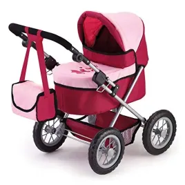 bayer-design-13014aa-dolls-pram-trendy-stroller-foldable