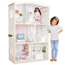 our-generation-18-inch-doll-accessories-dollhouse-playset-movable
