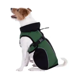 zooplus-plaszczyk-dla-psa-softshell-wodoodporny-zielony-50cm