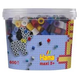 hama-10-8570-600-maxi-beads-in-tub-solid-mix-mixed-small