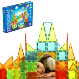 geomag-magnetic-tiles-gems-60-pcs-rainbow-27-x-36-x-5-cm