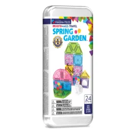 magna-tiles-micromags-24-piece-spring-garden-travel-set-the-pastel-brown