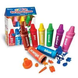 learning-resources-rainbow-sorting-crayons
