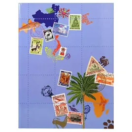 exacompta-16-5-x-22-5-cm-globe-trotter-stamp-album-black