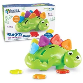 learning-resources-ler9091-steggy-the-fine-motor-dino